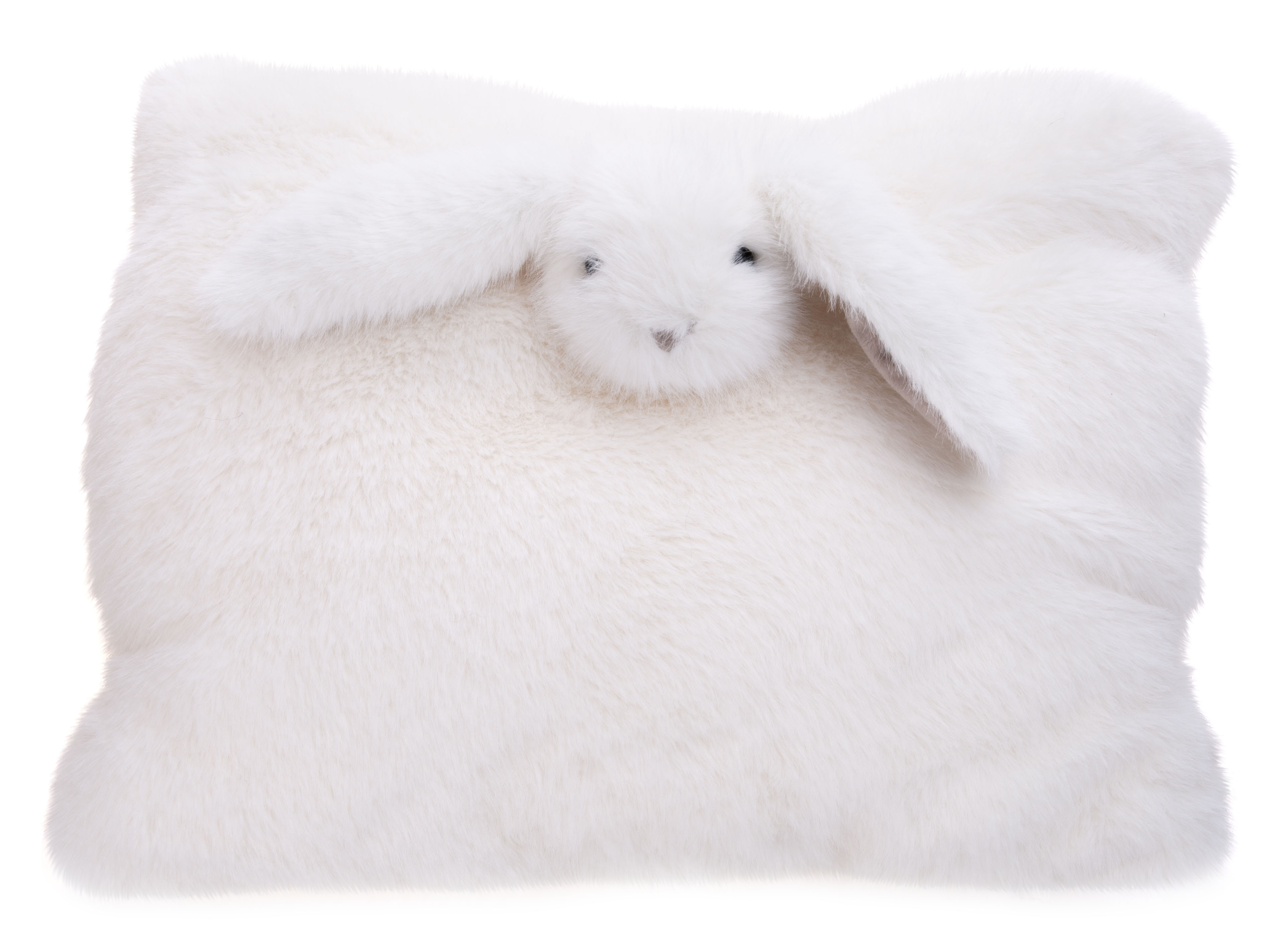 Подушка Gulliver Зайка белая 32 см - фото 1