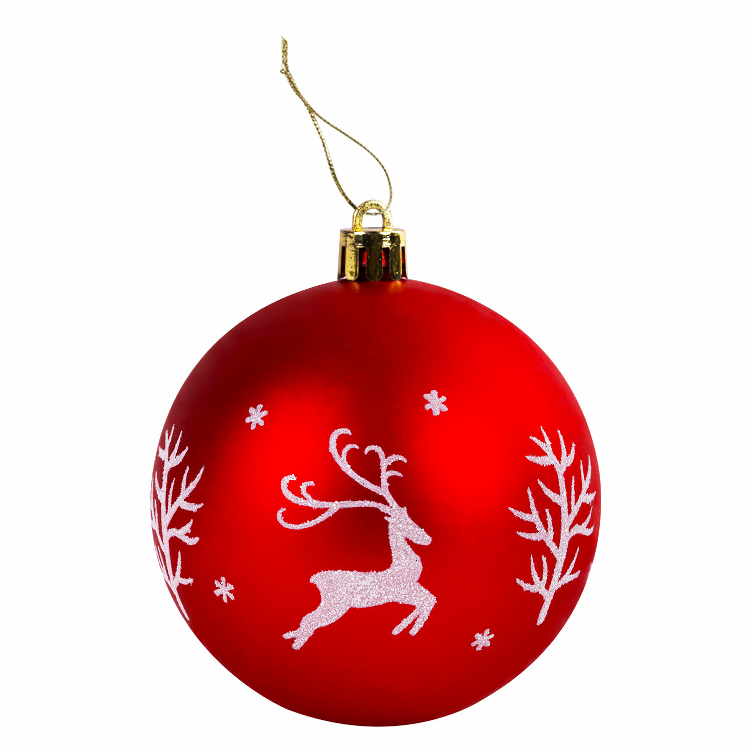 Елочные шары Золотая сказка набор 9 штук - фото 4