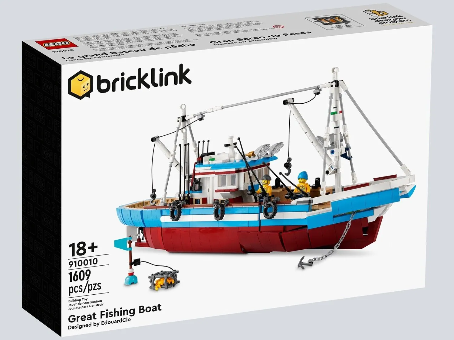 Изображение товара Конструктор LEGO Creator Expert Рыболовная лодка 1606 деталей, эксклюзив