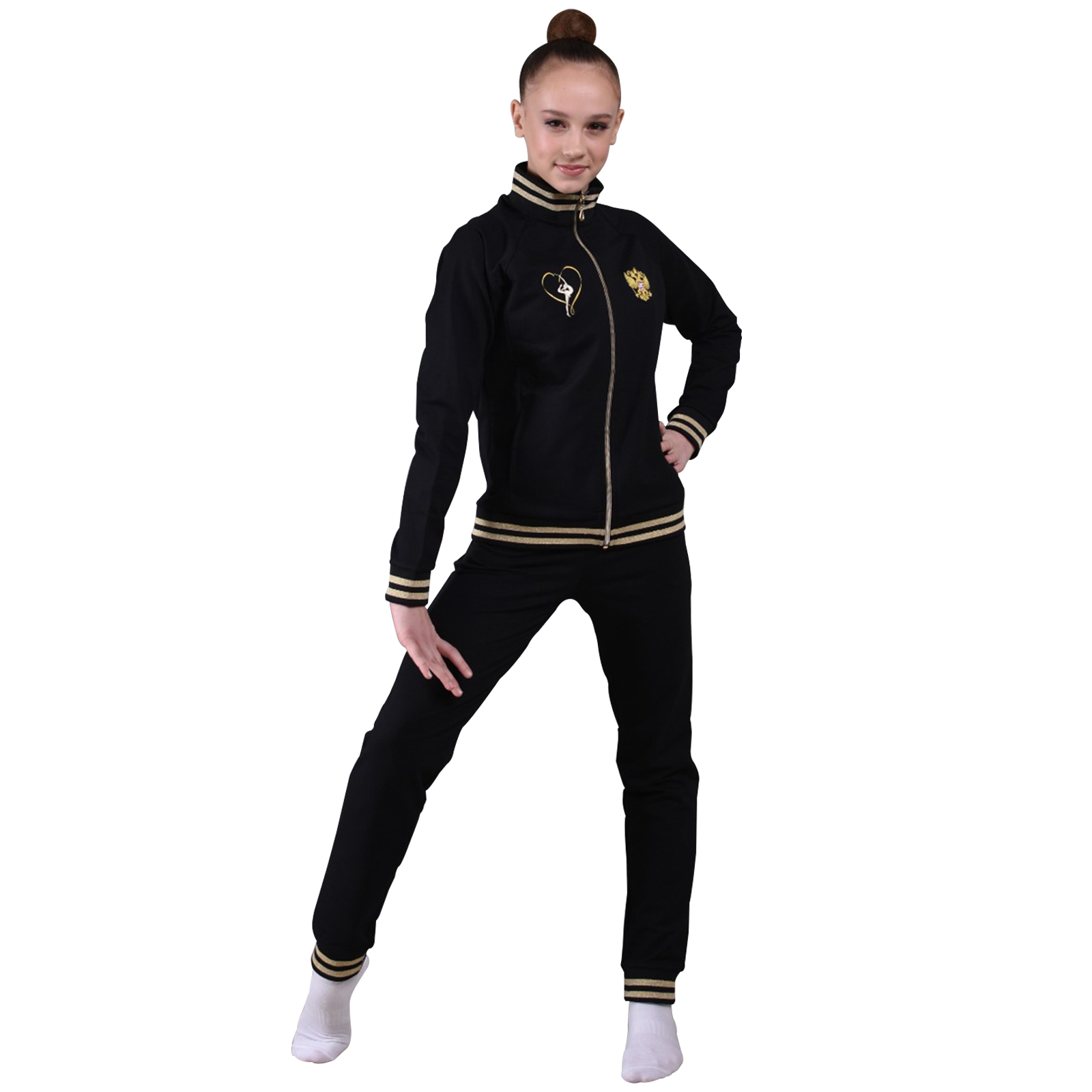 Спортивный костюм WILDWINS WW-K036/черный - фото 1