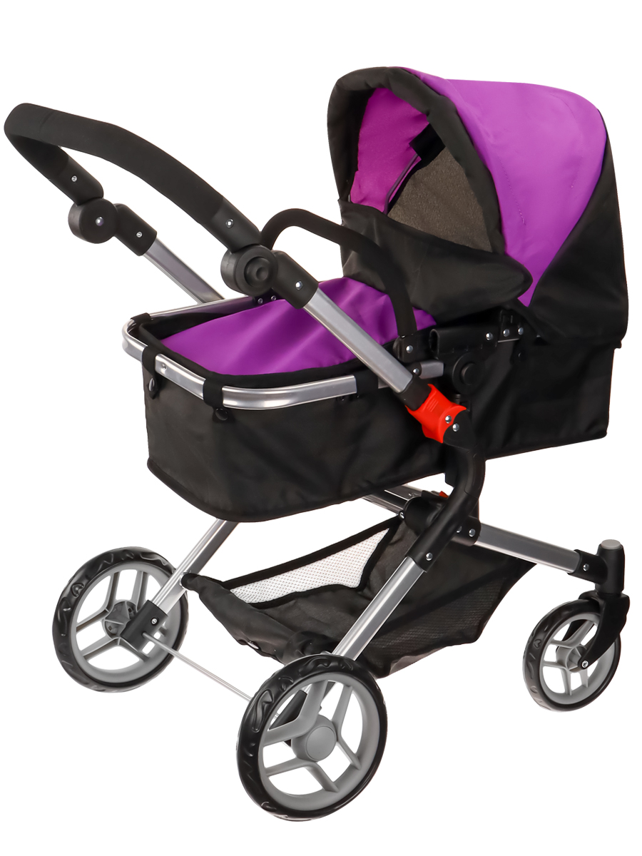 Коляска 3 в 1, коляска-трансформер для кукол MELOBO 9633A - фото 6