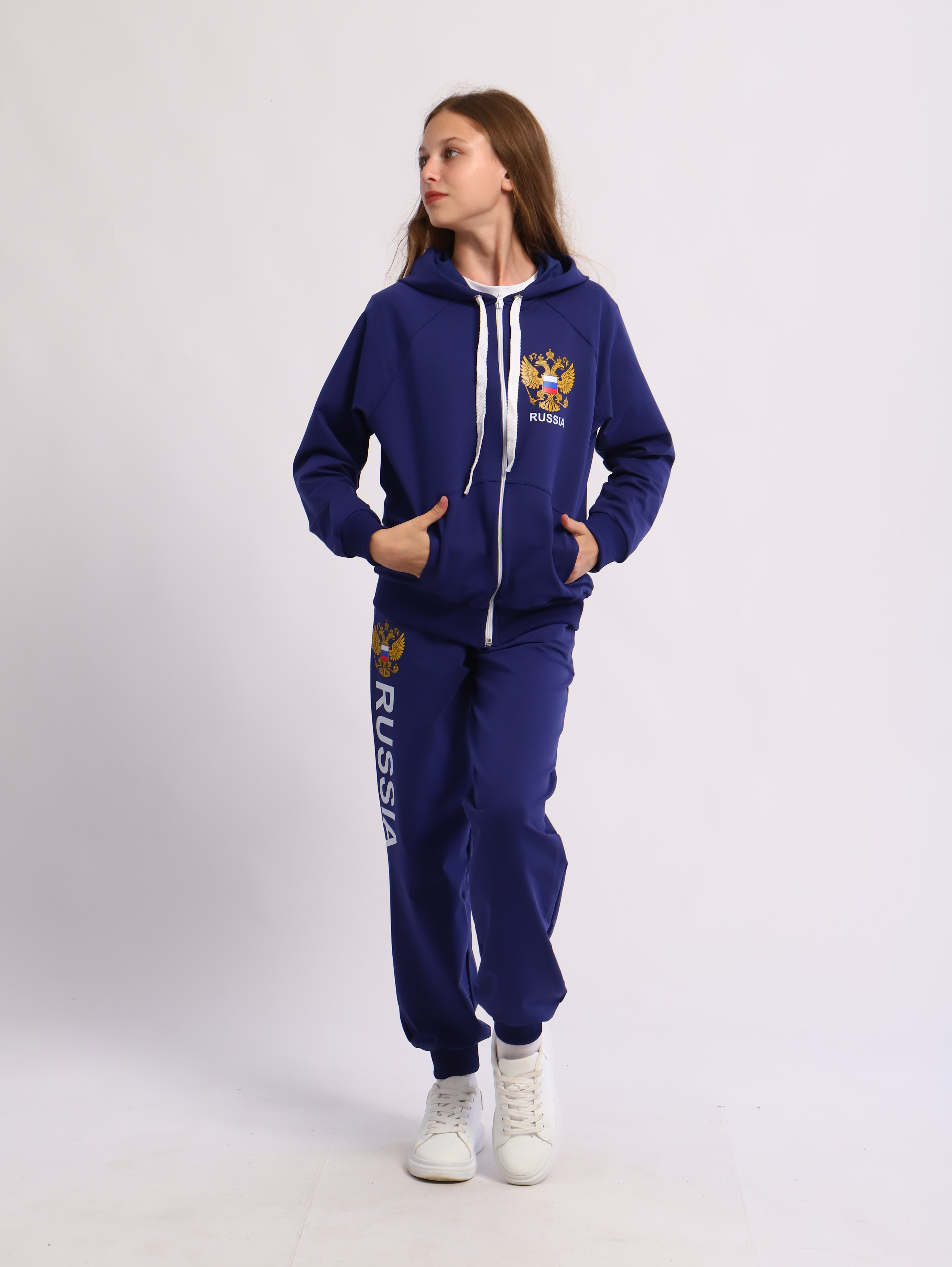 Костюм ЛАДОШКИ Костюм Марафон василек - фото 16