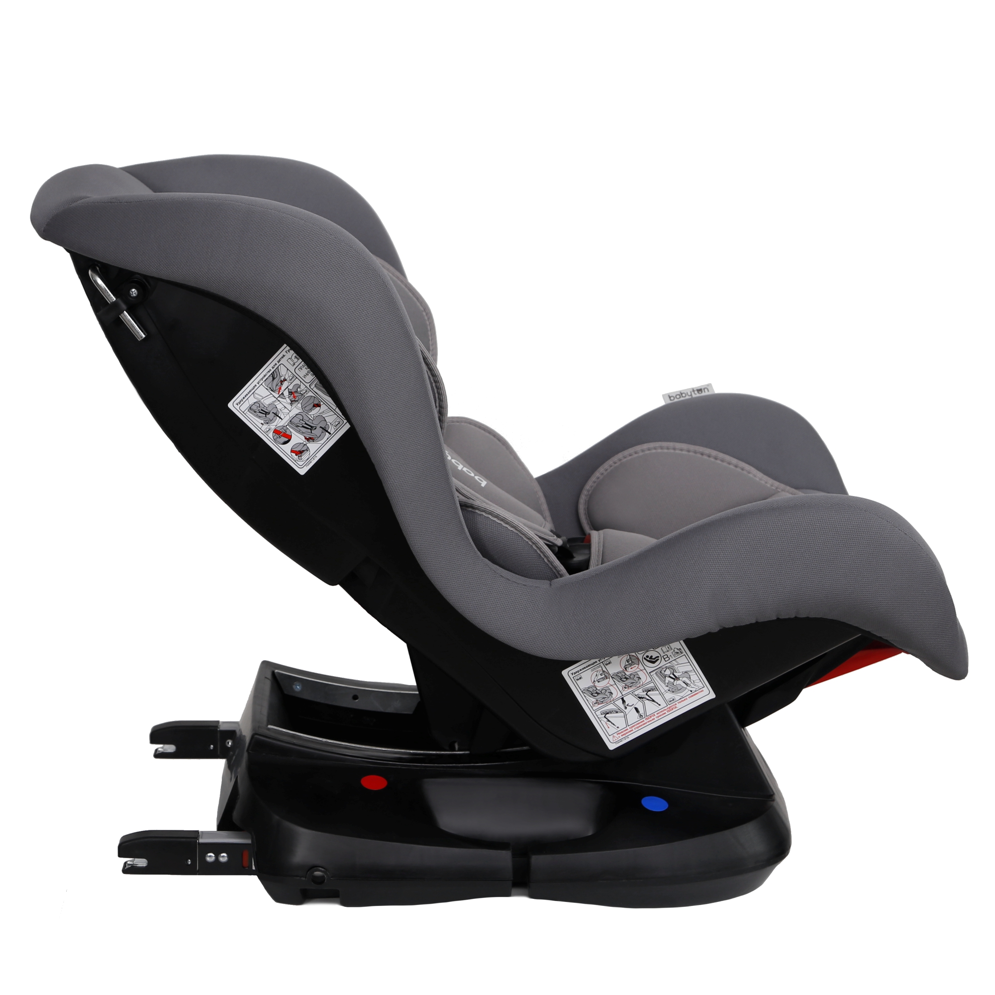 Автокресло Babyton Nord Fix Grey Isofix 0+/1 (0-18 кг) - фото 16