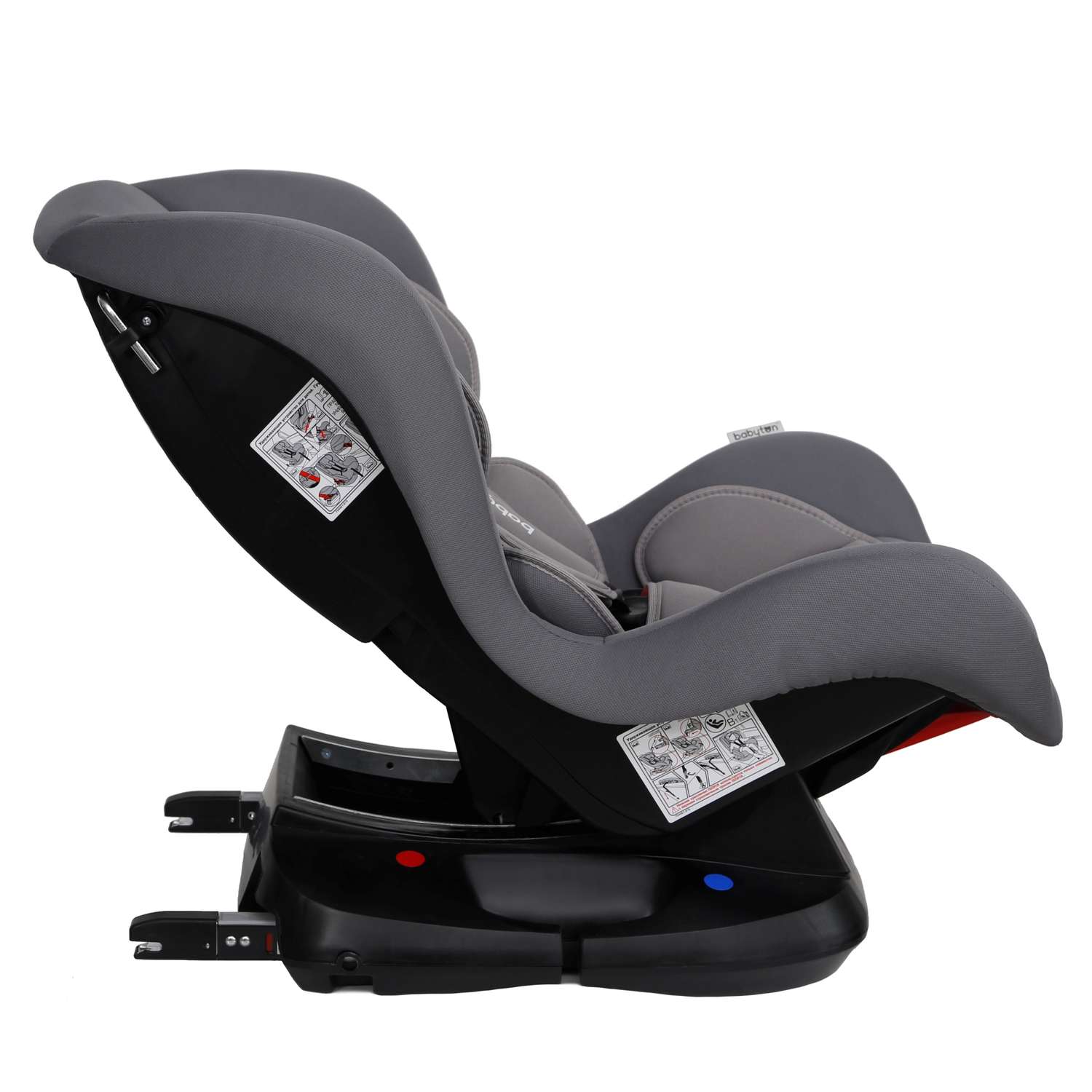 Автокресло Babyton Nord Fix Grey Isofix 0+/1 (0-18 кг) - фото 16