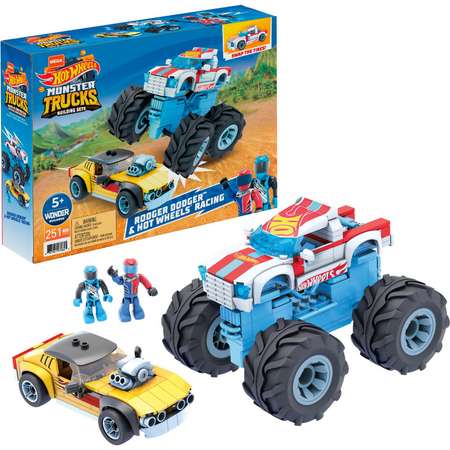 Конструктор Mega Construx Роджер Доджер и Гонщик блочный