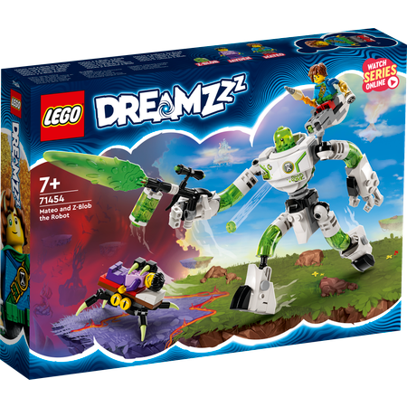 Конструктор LEGO DREAMZzz Матео и робот Z-blob блочный