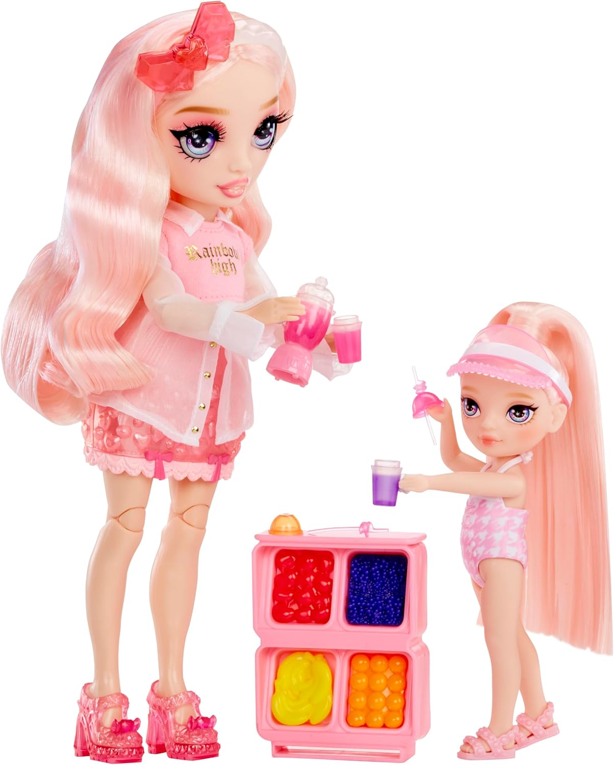 Кукла мини Rainbow High Littles Pool Day with Blush 522249EUC - фото 5