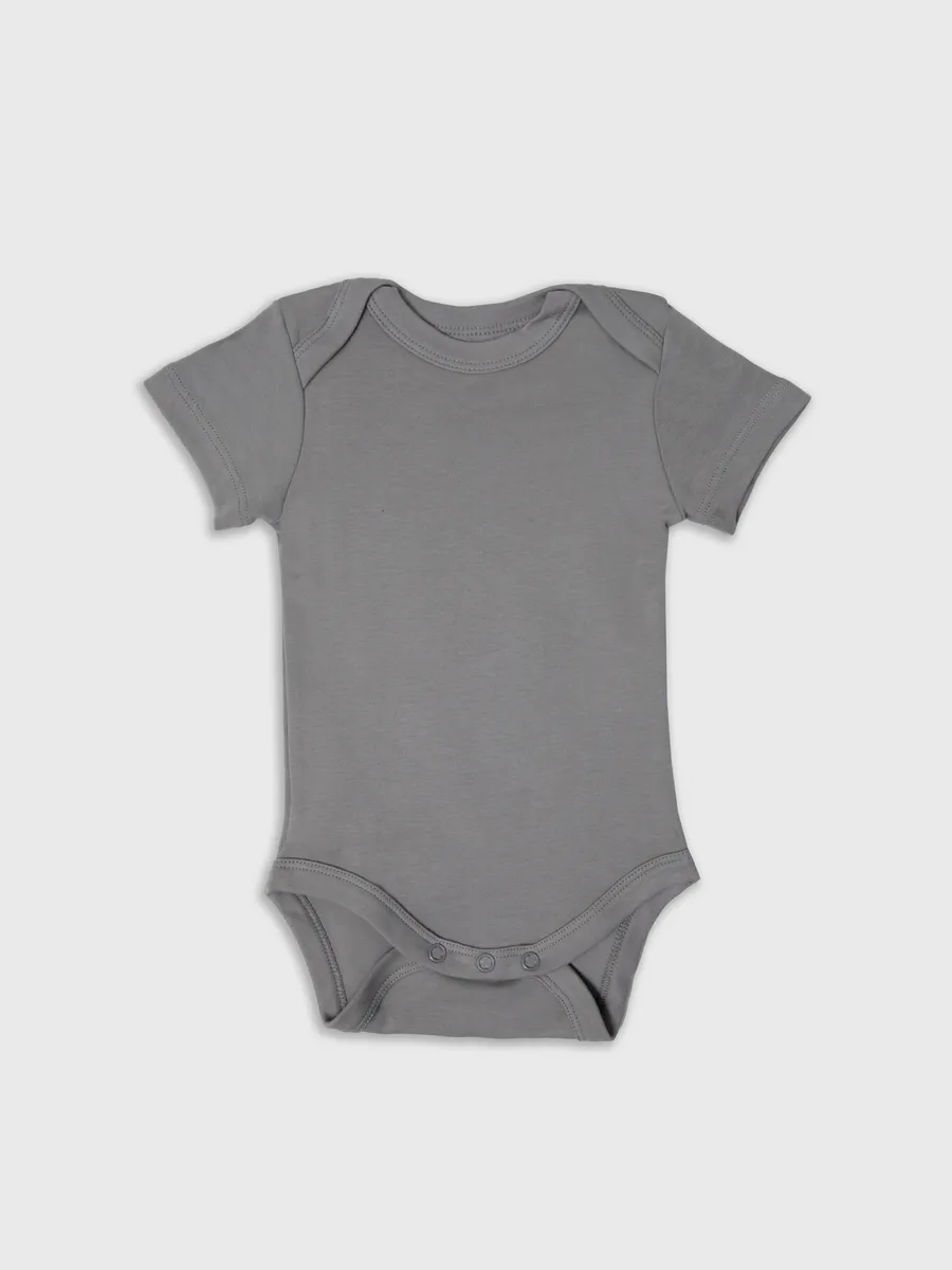 Боди 3 шт Mark Formelle (Марк Формэль) 13015-1-3/имбирный +горошки на бирюзе +серый - фото 13