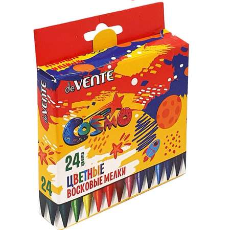Восковые мелки deVENTE 24 шт.