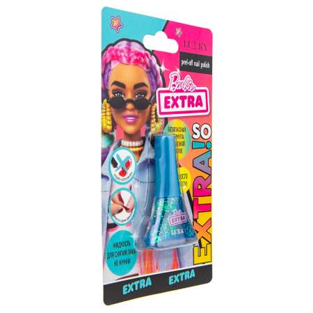 Лак Lukky(LUCKY) Extra с блестками Бирюзовый-Перламутровый Т21854