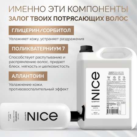 Шампунь NICE by Septivit профессиональный 5000 мл