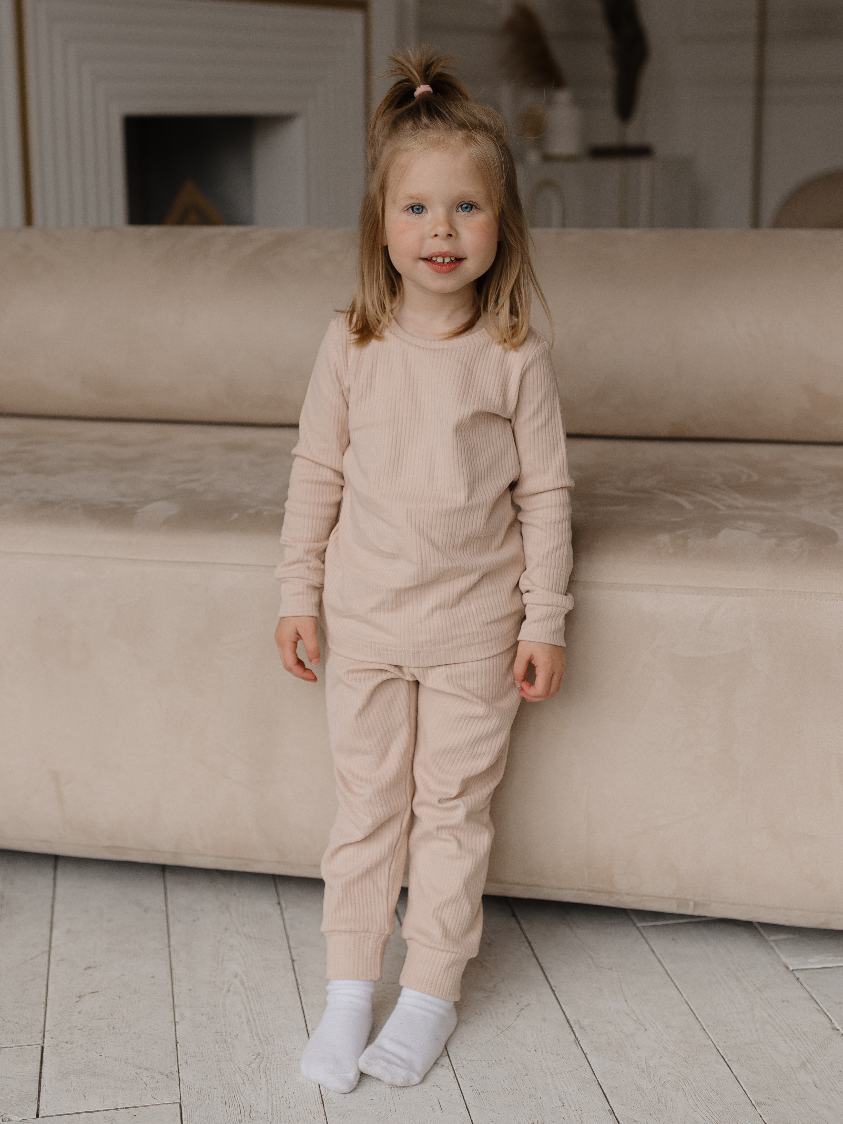 Пижама Alisse dreams ПКБРБ0034/бежевый - фото 1