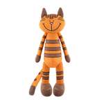 Мягкая игрушка Maxitoys Кот полосатик рыжий 33 см