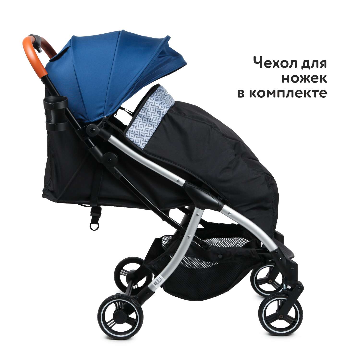 Коляска прогулочная Olsson Smart Blue - фото 5