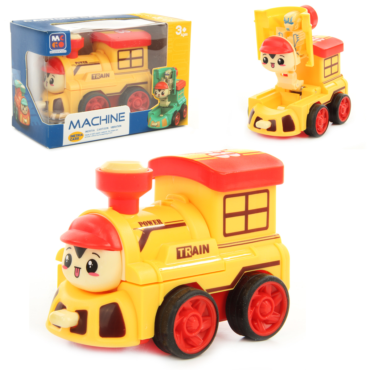 Фигурка Veld Co Робот-трансформер Поезд - фото 5