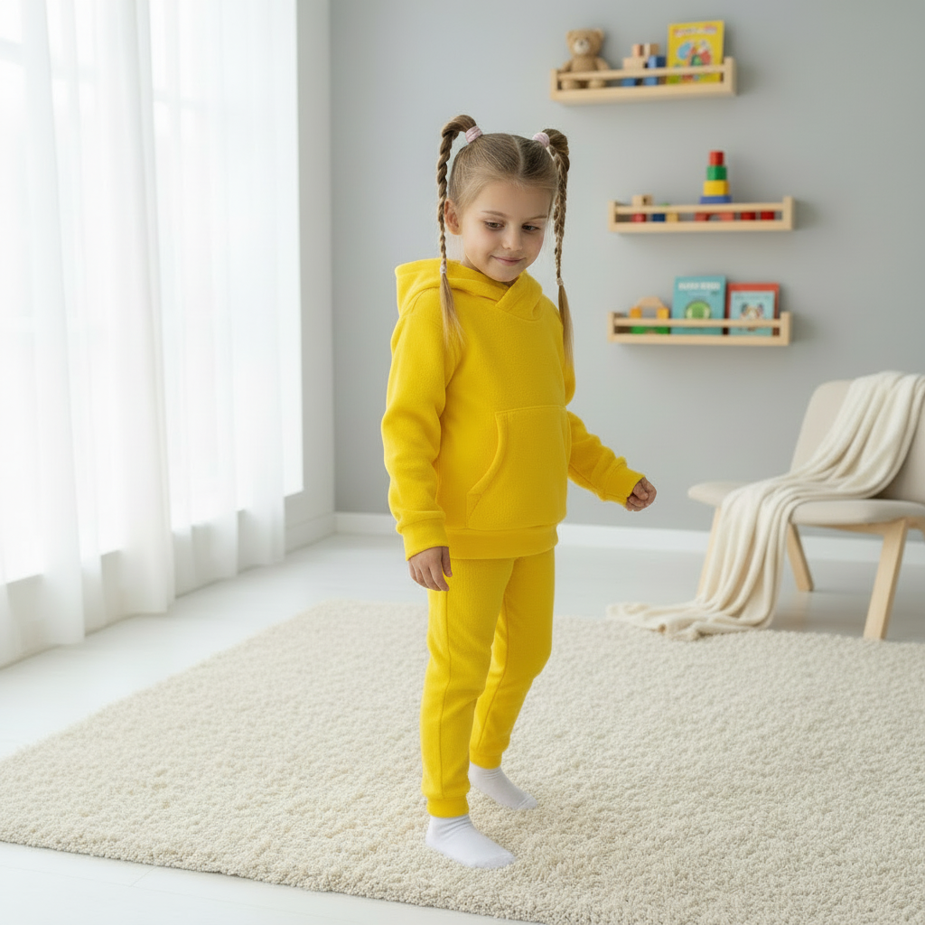 Худи и брюки ULTRA 7043г(ш)-Ул желтый - фото 1