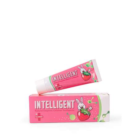Зубная паста INTELLIGENT с фтором Клубника 50 г
