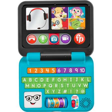 Игрушка Fisher Price Смейся и учись Ноутбук для малыша HHH06