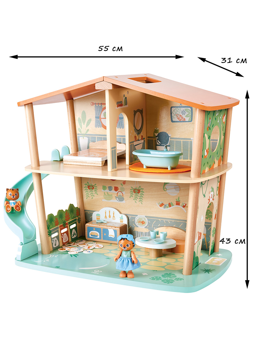 Домик для кукол Hape с мебелью E3412_HP - фото 2