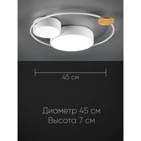 Светильник потолочный Wedo Light Планеты 4500К 60Вт белый
