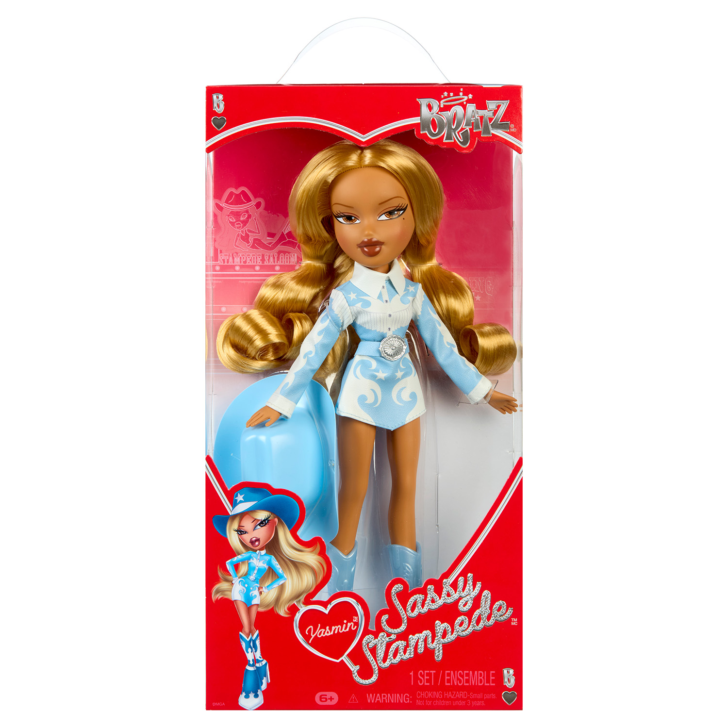 Кукла модельная Bratz Ясмин Сэсси Стэмпид с акс. 74097 - фото 1