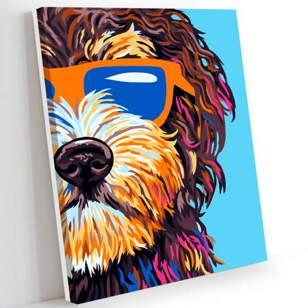 Картина по номерам Art on Canvas Красочная собака в ассортименте