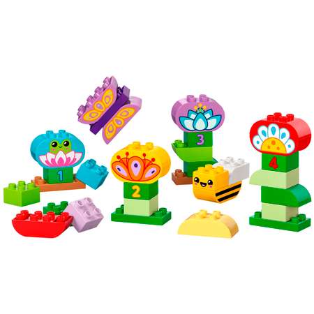 Конструктор LEGO DUPLO Креативный Сад и Цветы блочный