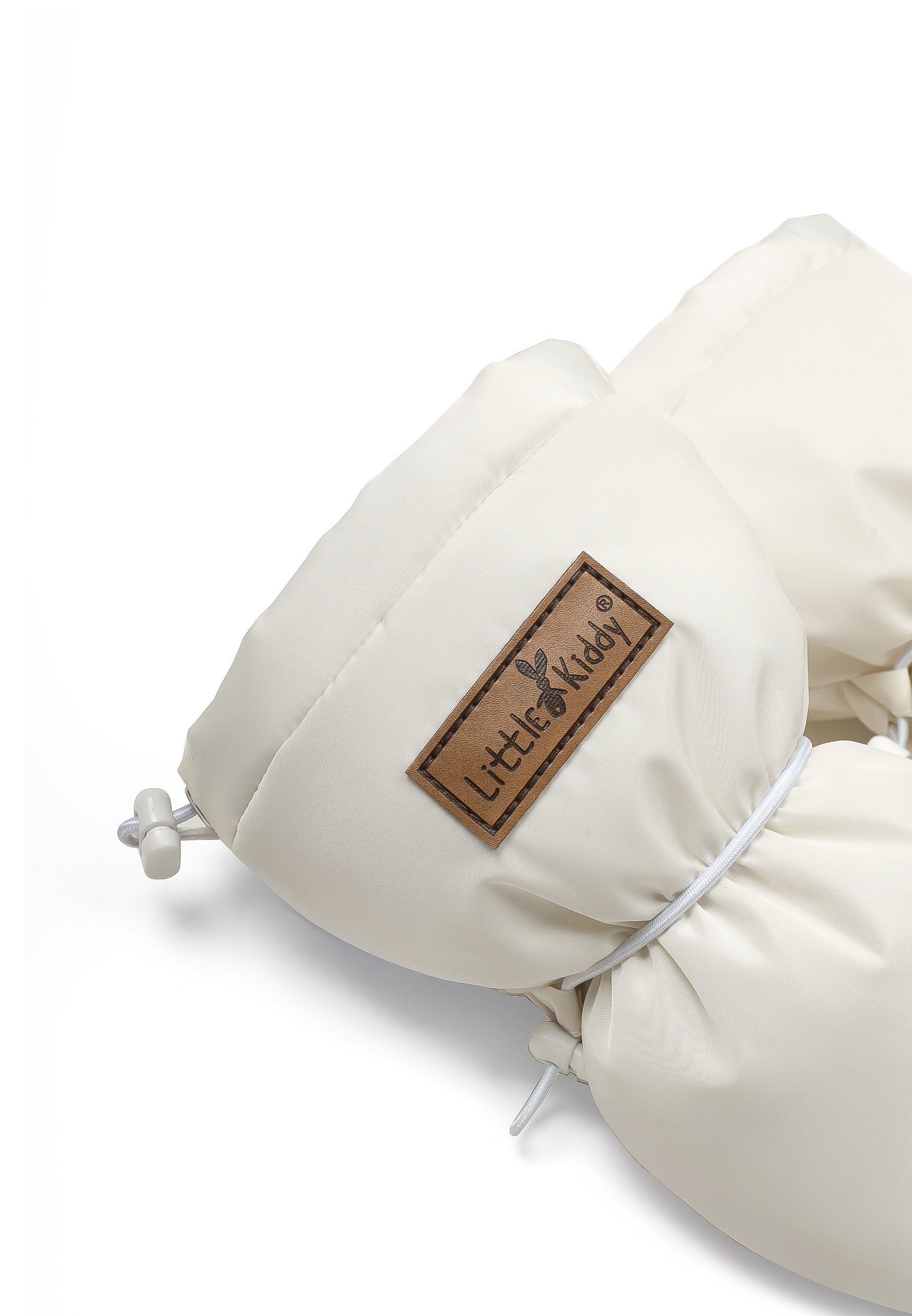 Варежки LittleKiddy varegki_demiмолочный - фото 5