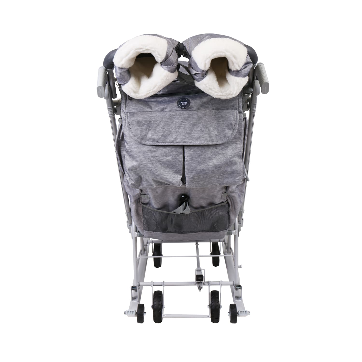 Санки-коляска NiKA kids Дымчатый - фото 5