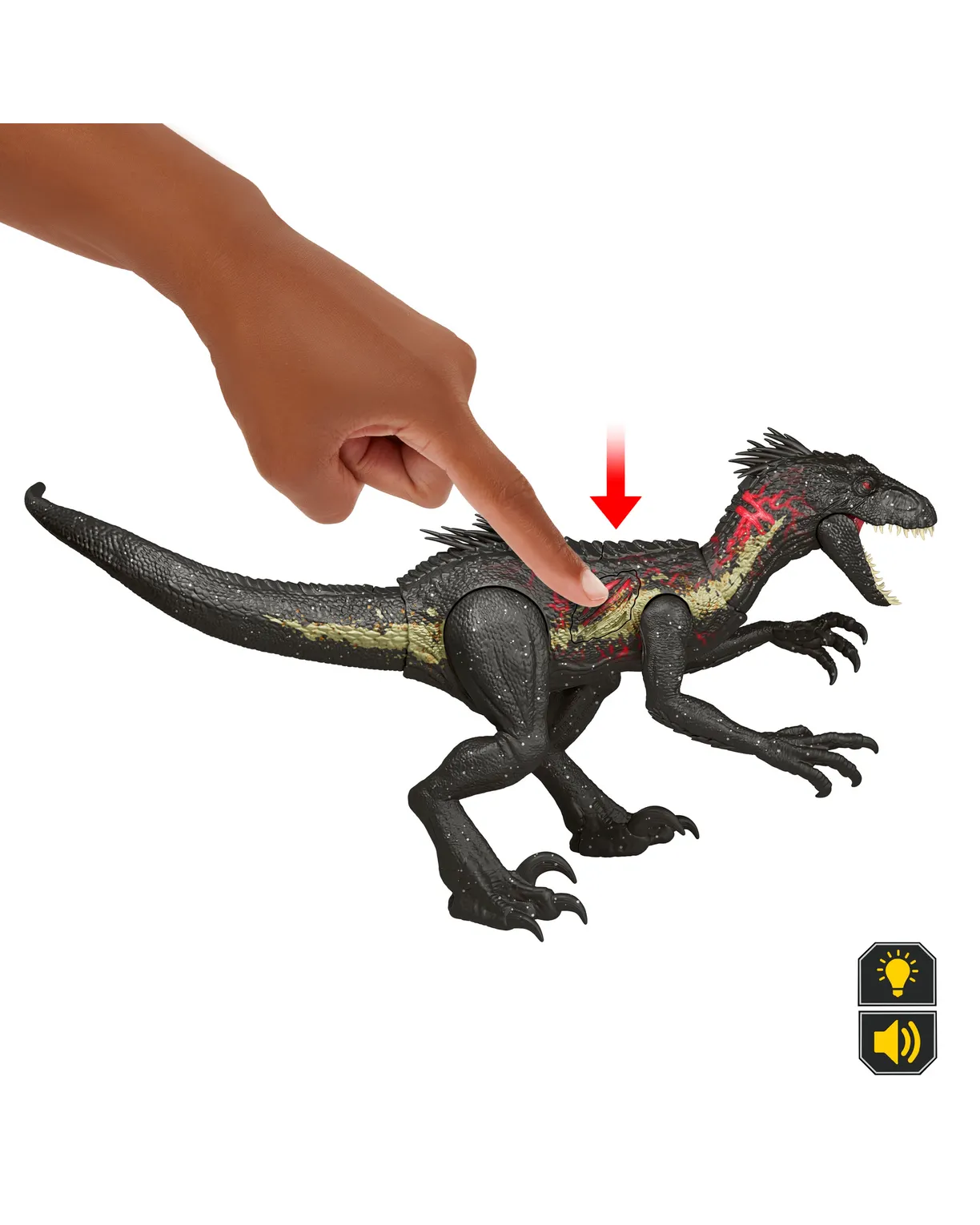 Фигурка Jurassic World Jurassic Park Индораптор - фото 5