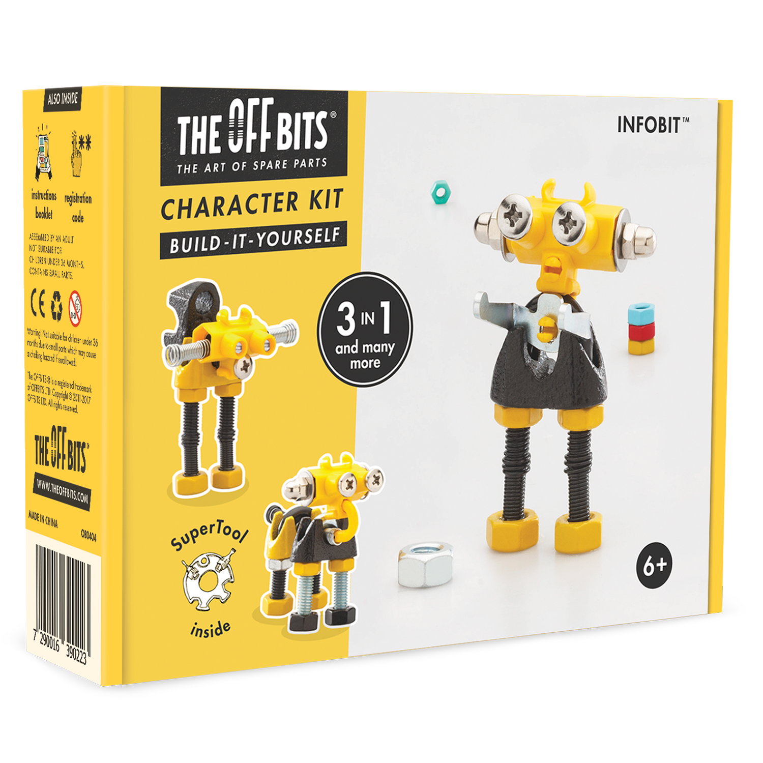Конструктор TheOffbits Infobit металлический - фото 1