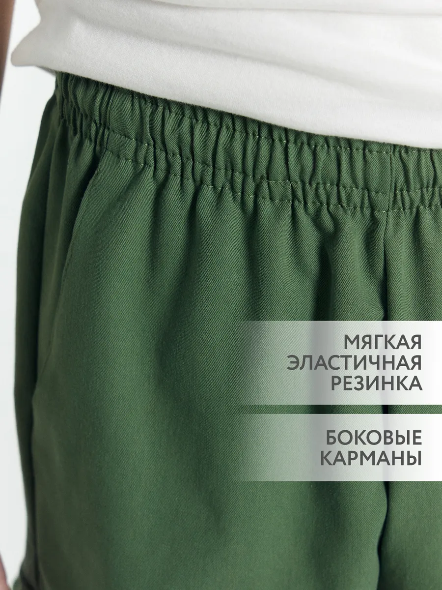 Шорты Mark Formelle (Марк Формэль) 133344/зелёный - фото 5