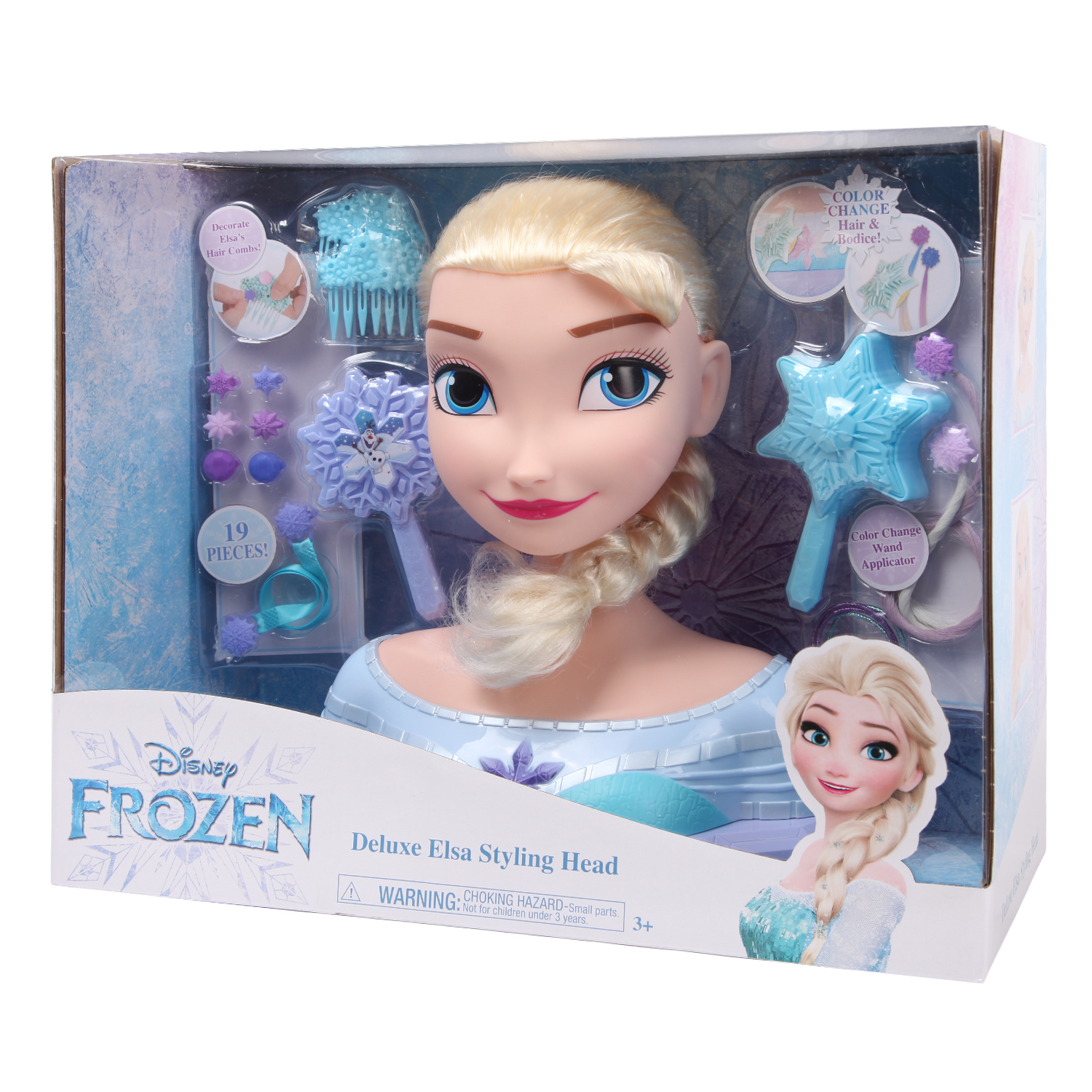 Игрушка Disney торс для причесок Принцесса Эльза - фото 2