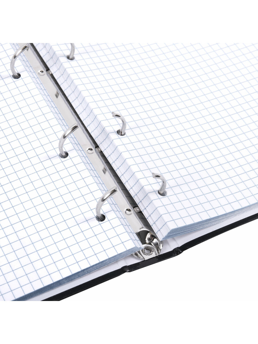 Тетрадь со сменным блоком Brauberg клетка 120 лист. - фото 9