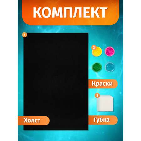 Картина по номерам Attivio Отпечатки на холсте