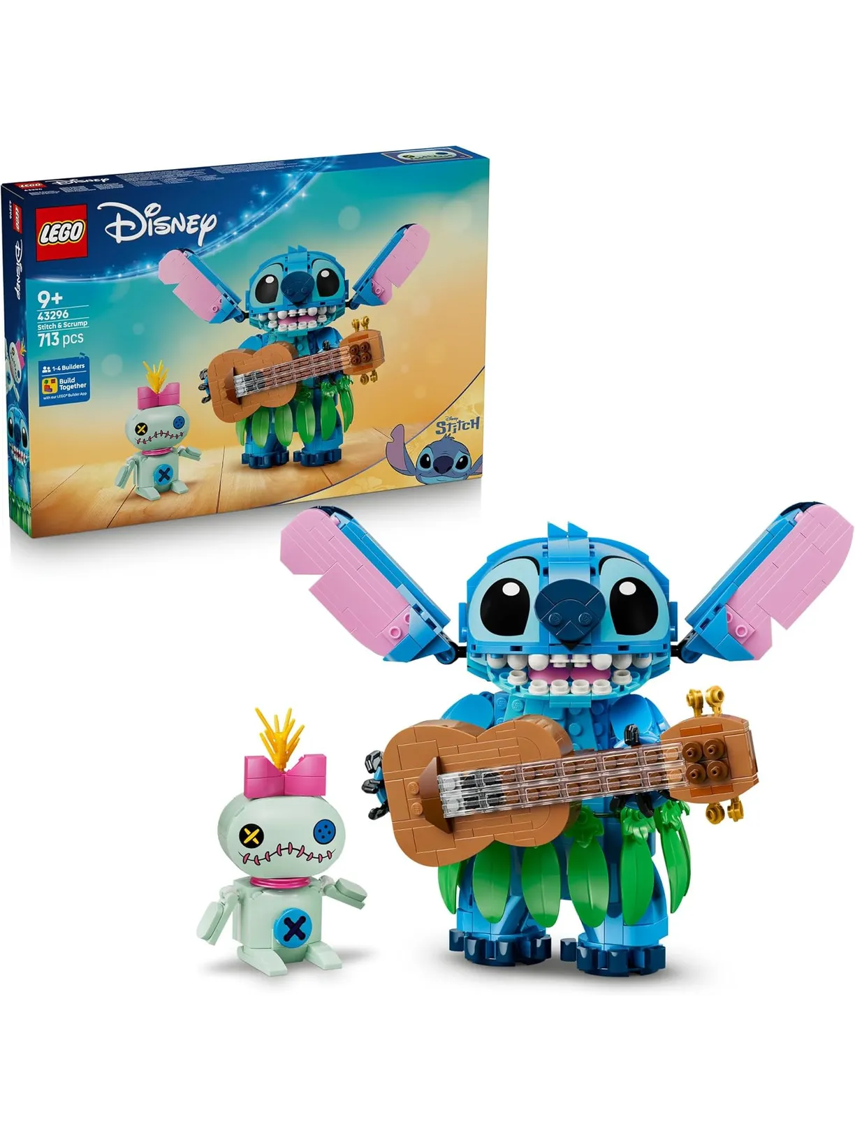 Конструктор LEGO Disney Фигурка Стича и Скрампа 713 дет. - фото 1
