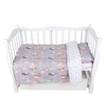 Комплект постельного белья Amarobaby Путешественники 3предмета AMARO-3003-Py