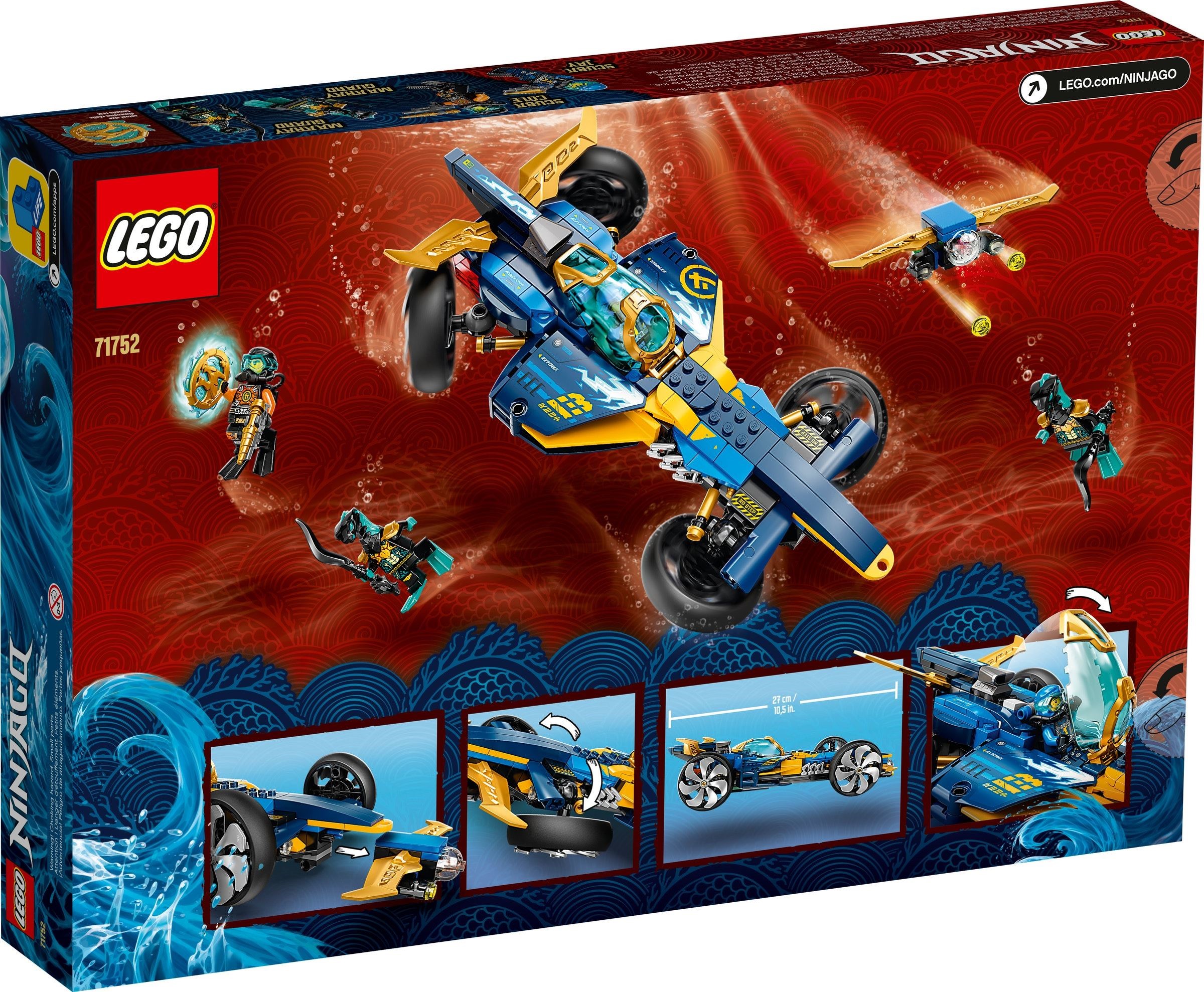 Конструктор LEGO NINJAGO 71752 356 дет. - фото 12