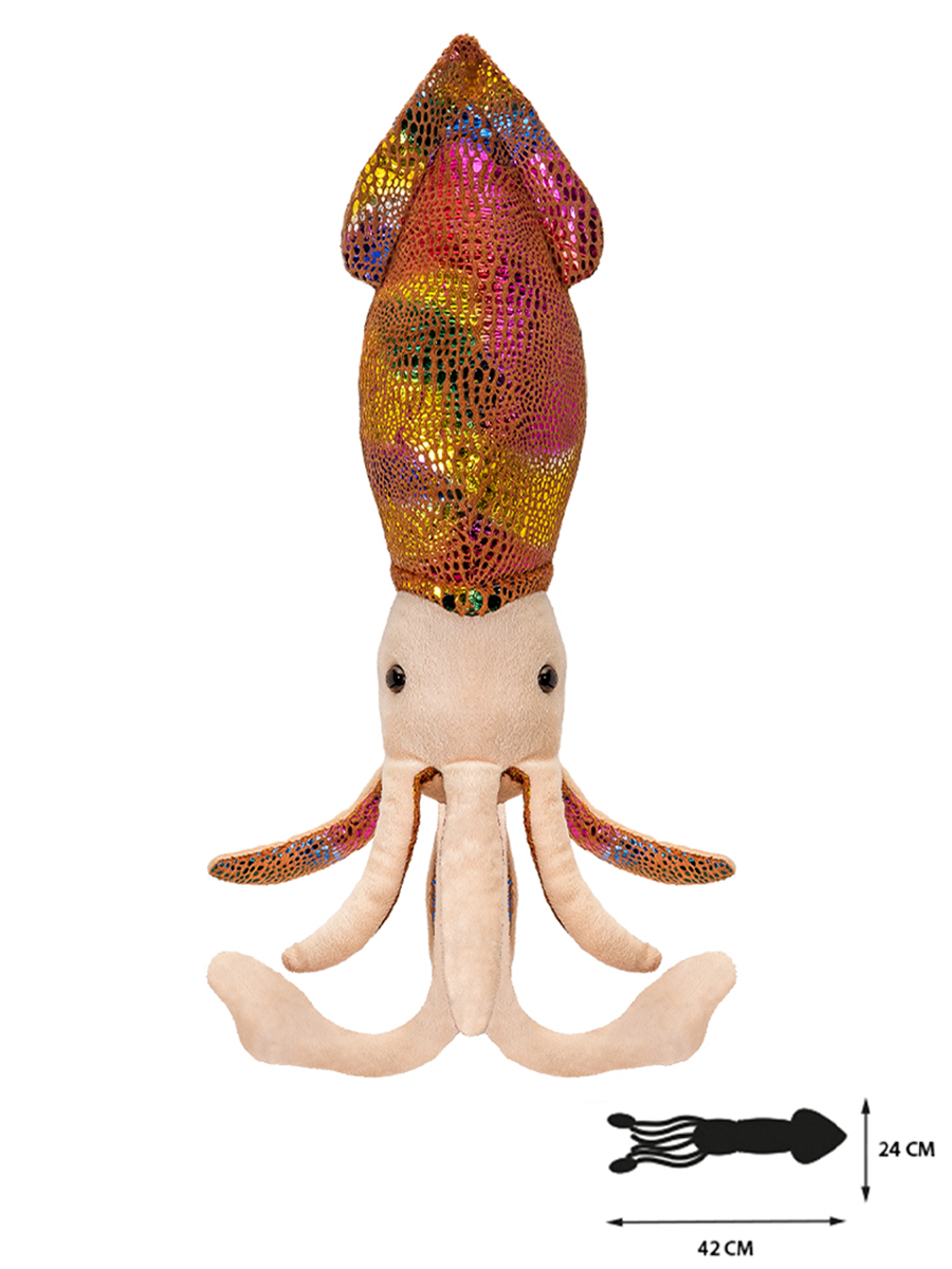 Мягкая игрушка All About Nature Кальмар - фото 3