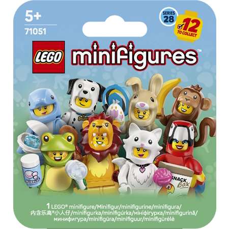 Конструктор LEGO Minifigures серия 28 7 дет.