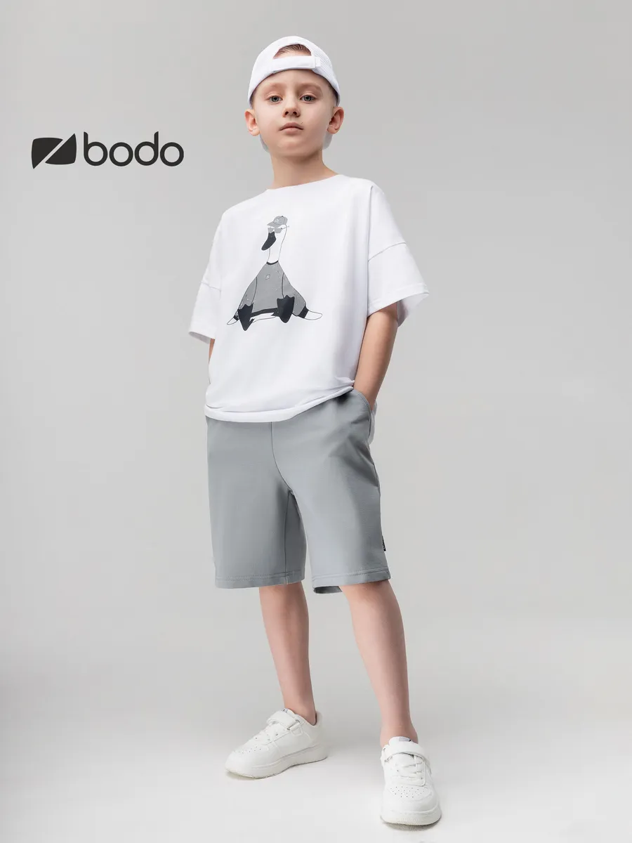 Шорты Bodo 8-88МU_серый - фото 3