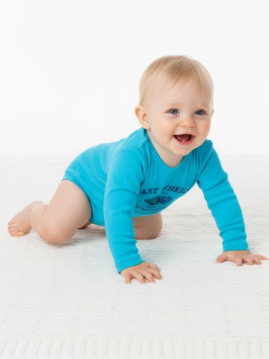 Боди Linas baby 1290-9 Голубой - фото 2