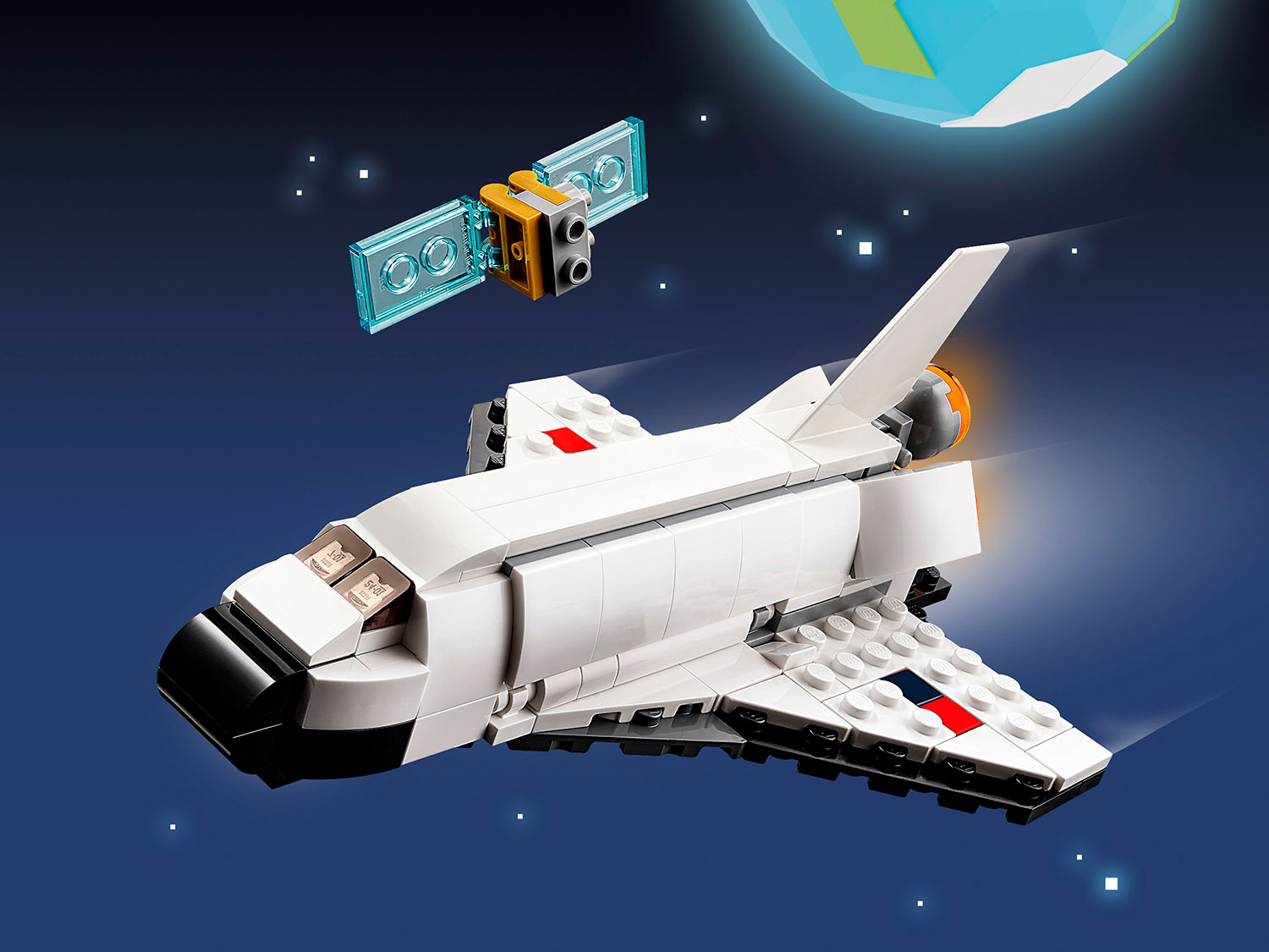 Конструктор LEGO Creator Космический шаттл 31134 144 дет. - фото 11