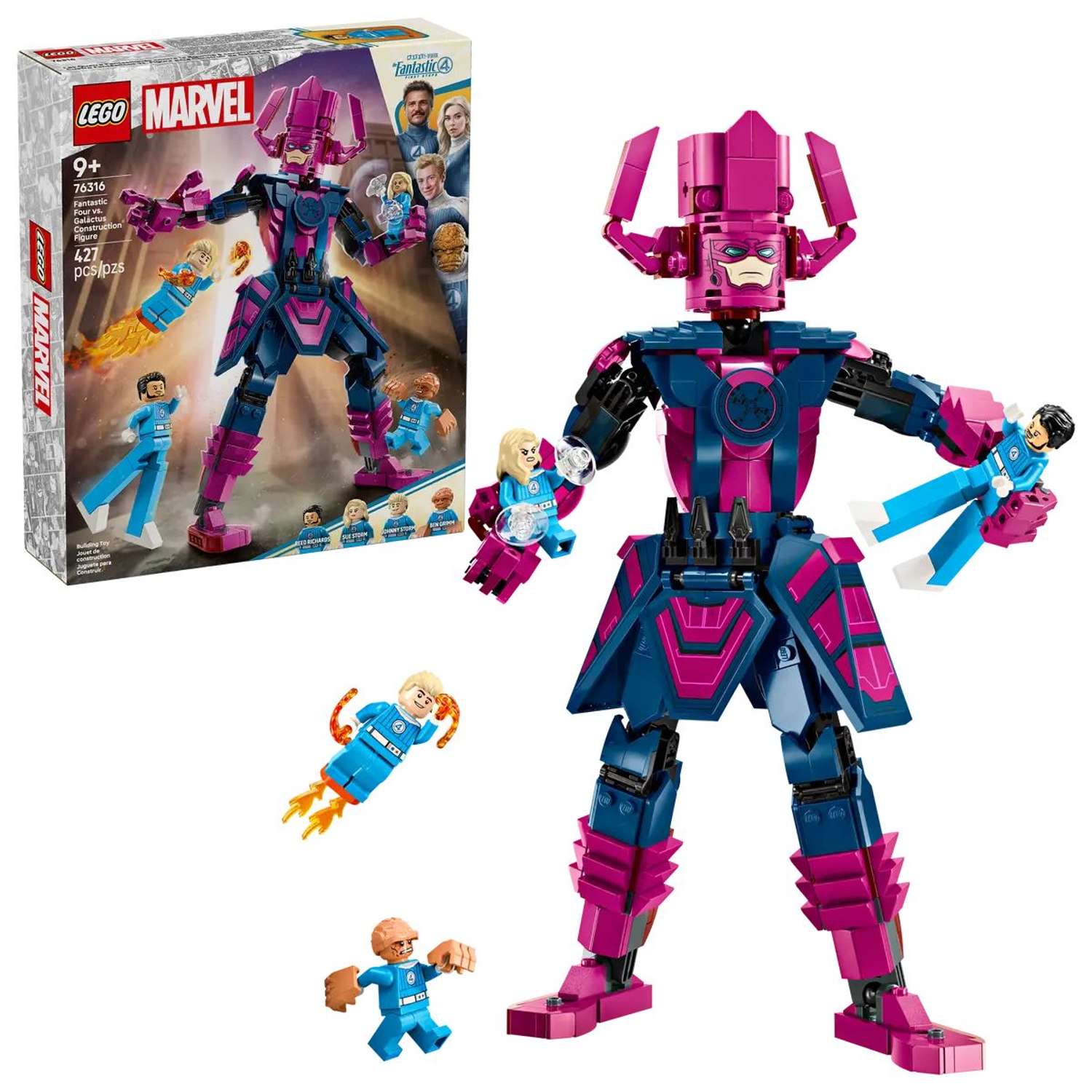 Конструктор LEGO Marvel Super Heroes Фантастическая четверка 427 дет. - фото 1