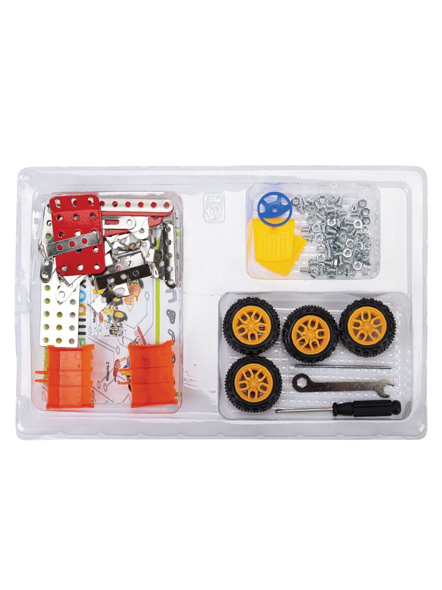 Конструктор BAMBOX Техника 3 в 1 металлический 122 дет. - фото 9