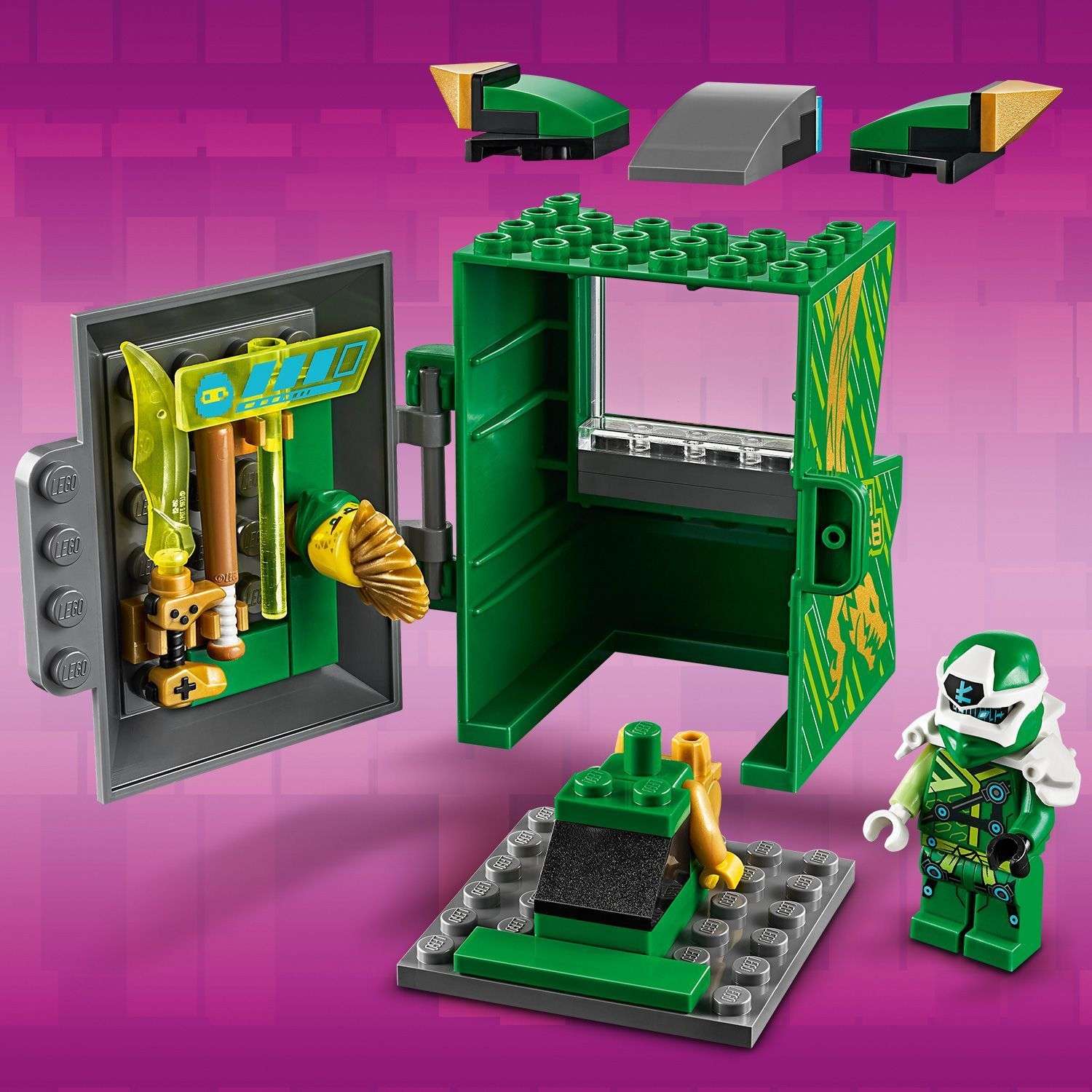 Конструктор LEGO NINJAGO блочный - фото 9
