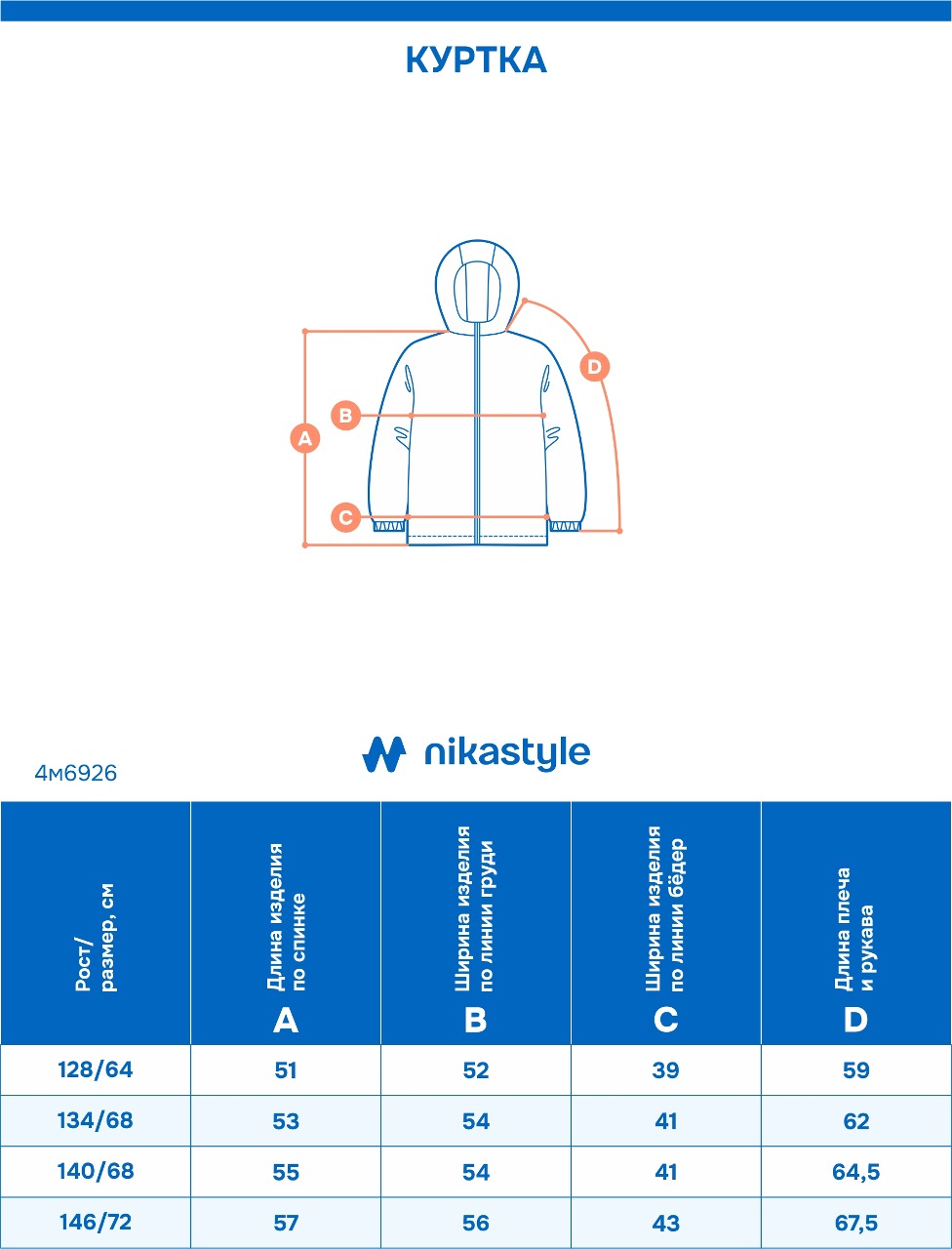 Куртка NIKASTYLE 4м6926 черный - фото 6