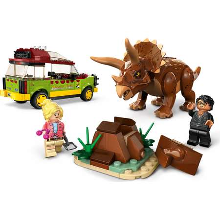 Конструктор LEGO Jurassic World Triceratops Research блочный