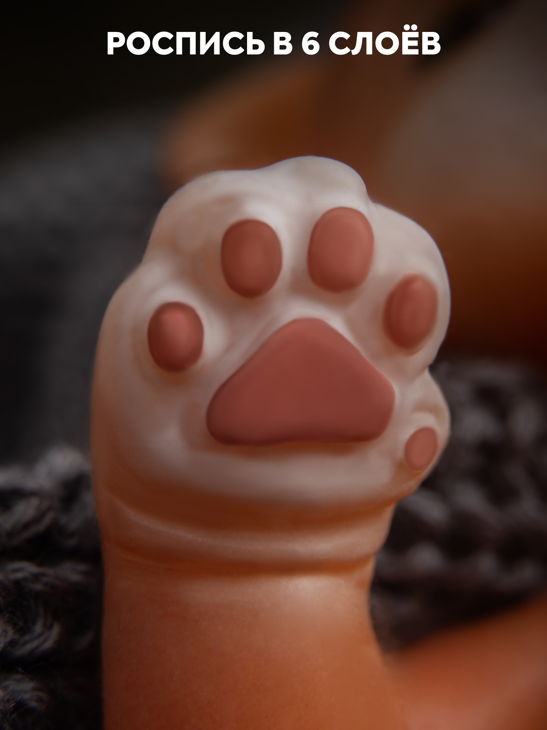 Кукла мини Magic Manufactory Magic Pets Кот реборн рыжий высота 19 см 4631175965854 - фото 7