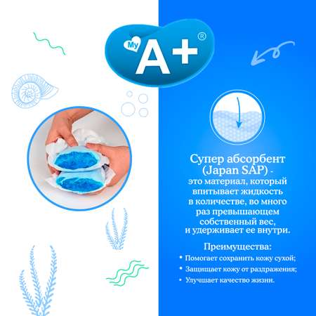 Трусики My A+ L 30 шт.